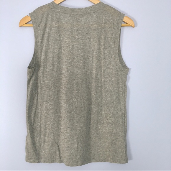 J Crew Lace Applique Tank Top, Like New - Picture 5 of 8